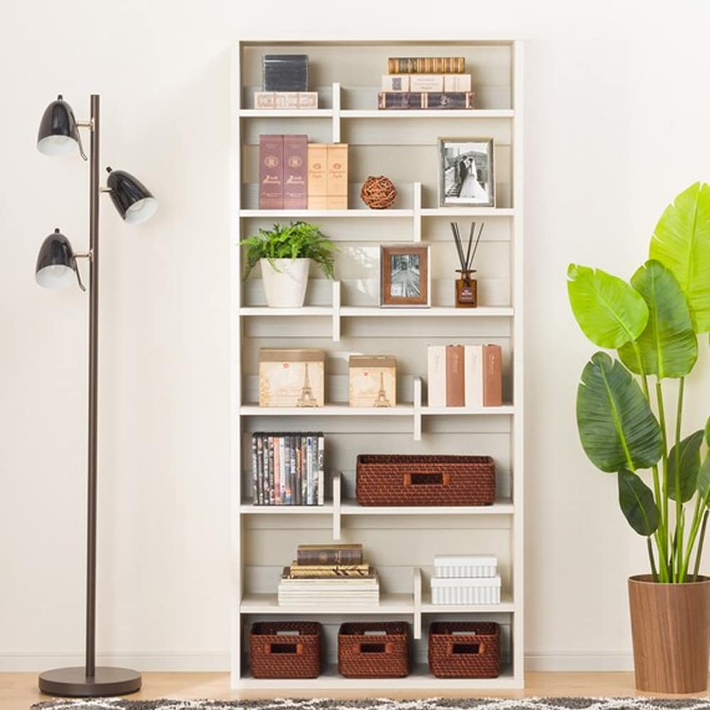 本棚　オープン　メトリー１８８０　ホワイトウォッシュ　<N> [2]