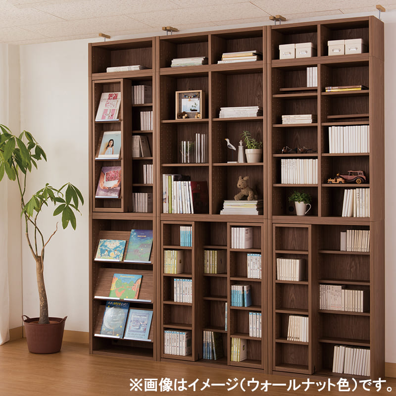 小島工芸　本棚　ＮＥＰ　ニューエポック　９０オープンＥ　ホワイト＋ホワイト [3]