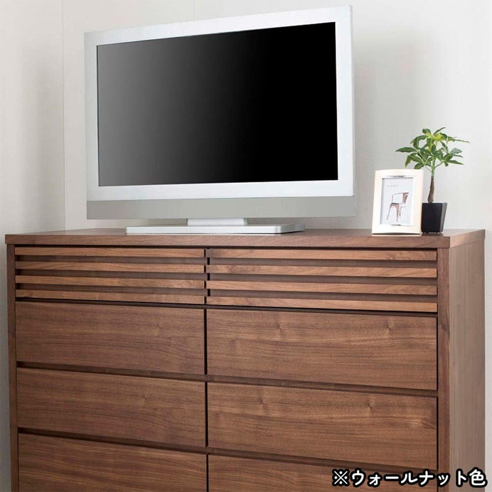 キューブ　６２−６　ＷＨ 【サイドボード/ハイチェスト】 [幅62cm] [5]