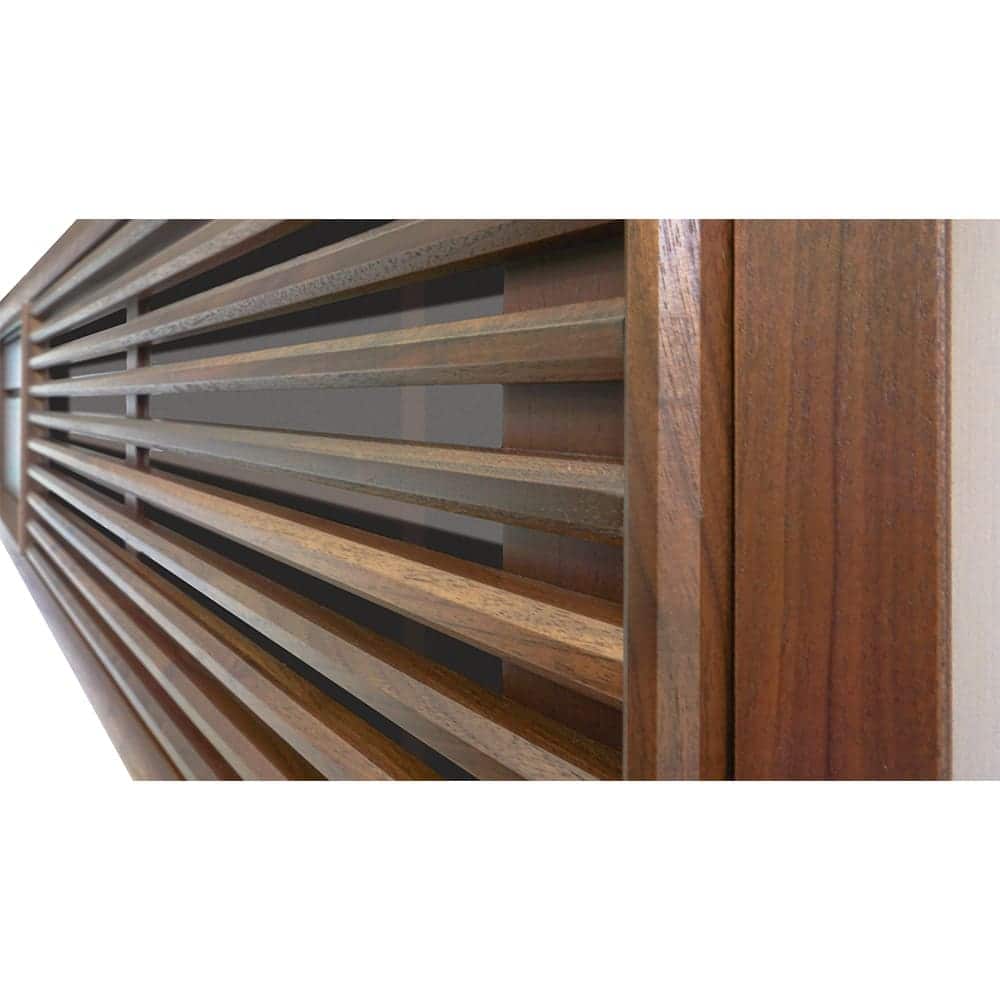 ローボード（テレビ台）　ソルティα　１５０　ＷＮ　《壁掛けパネルセット》 [4]