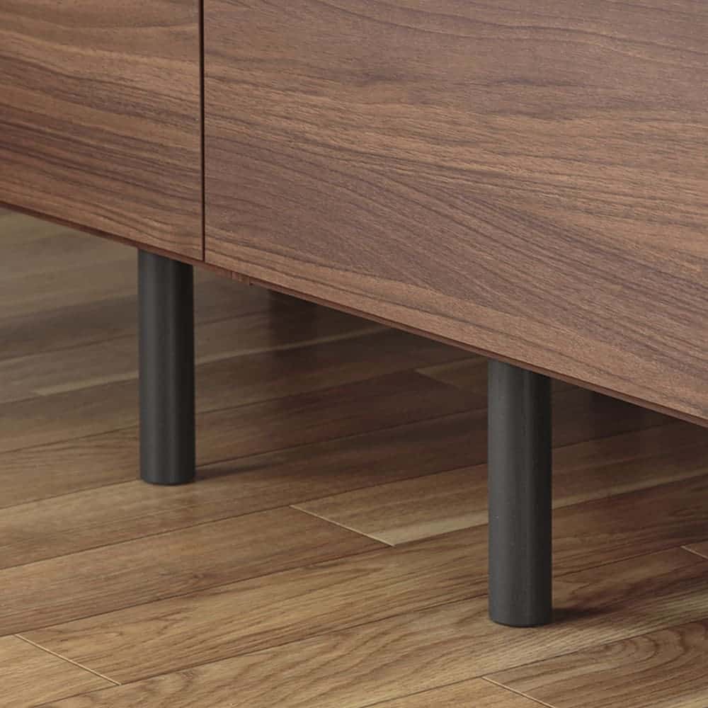 パモウナ　リビングボード（引出３段）　ＷＶ−４３　ＬＪ（Ｌベージュ） [5]