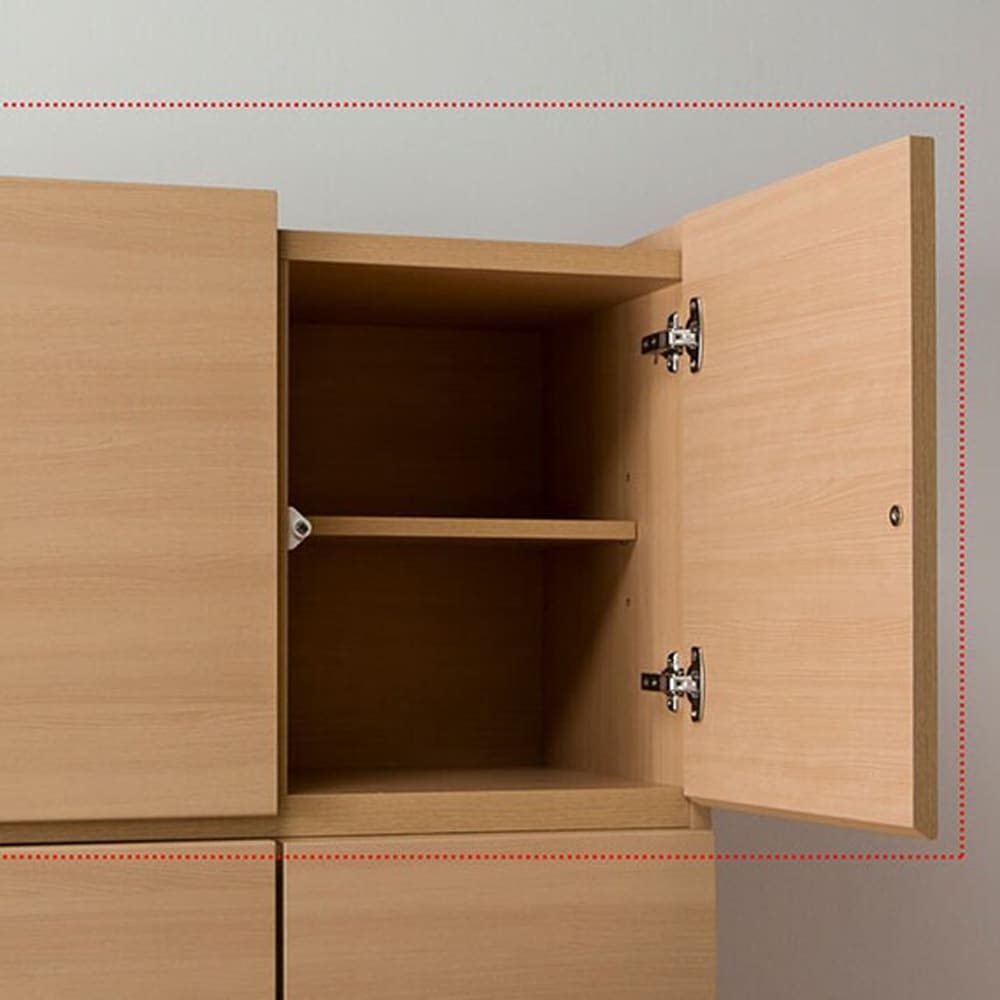 壁面ユニット　上置き　ウォーレン　120　NA　ナチュラル　<N> [5]