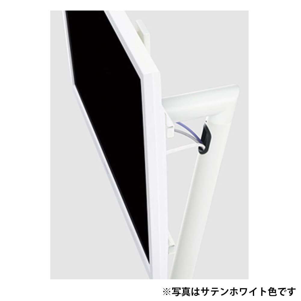 テレビスタンド　ＷＡＬＬ　Ａ２フラットベース　ロータイプ　ＷＬＴＶＬ４１１９　サテンブラック [2]