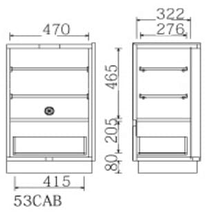 サイドチェスト　ＮＶ　５３ＣＡＢ　ＢＥ [4]