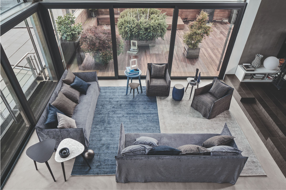 GERVASONI | GHOST 12 ゴースト 12 ソファ