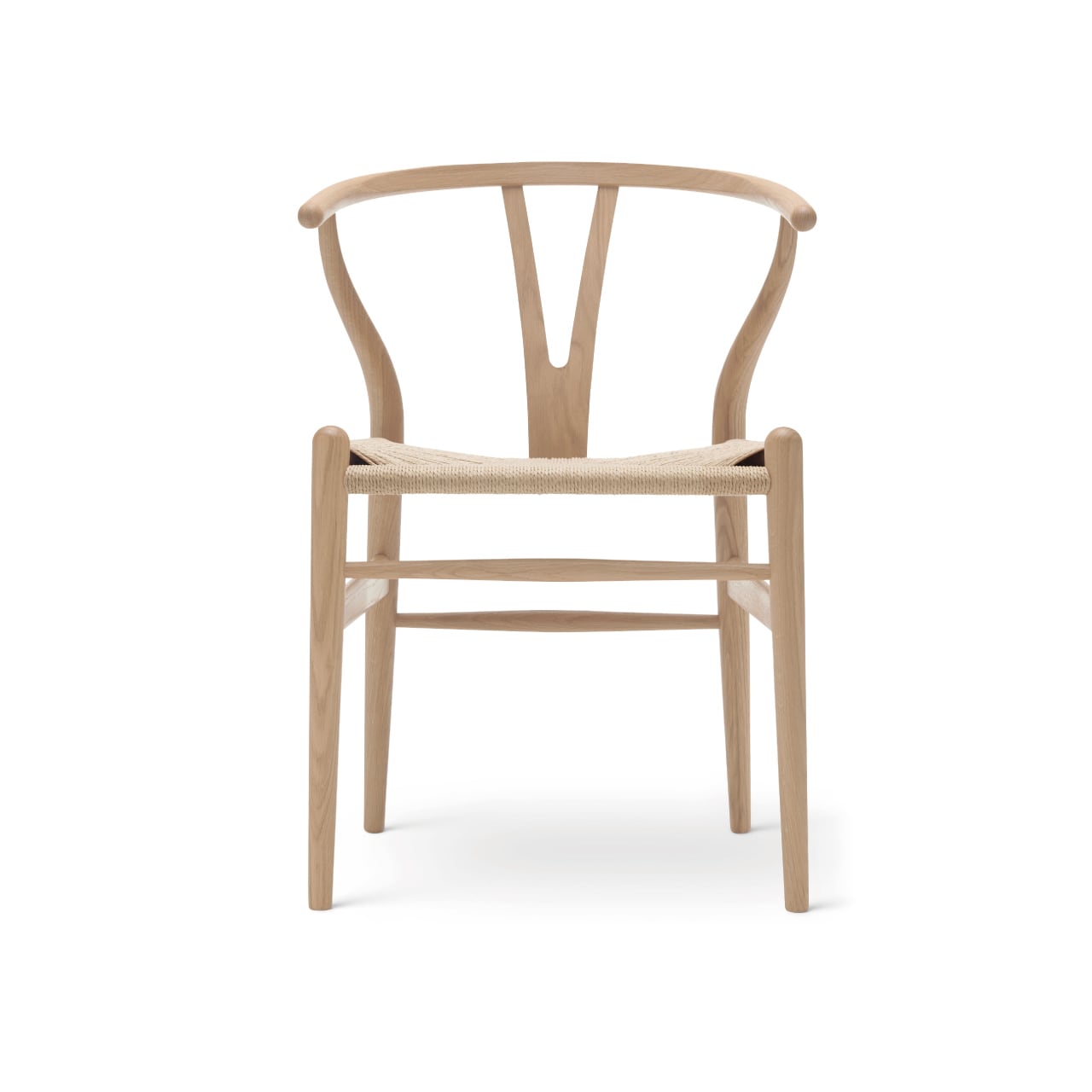 CH24（Yチェア）/ オーク材 ホワイトオイル仕上げ / SH45cm / CARL HANSEN & SON（カール・ハンセン＆サン） / ハンス J. ウェグナー / ワイチェア / ナチュラルペーパーコード / oak  white oil / 正規販売店 [2]