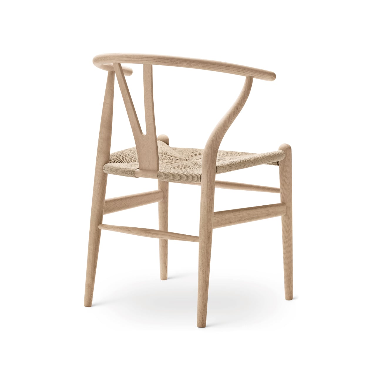 CH24（Yチェア）/ オーク材 ホワイトオイル仕上げ / SH45cm / CARL HANSEN & SON（カール・ハンセン＆サン） / ハンス J. ウェグナー / ワイチェア / ナチュラルペーパーコード / oak  white oil / 正規販売店 [4]