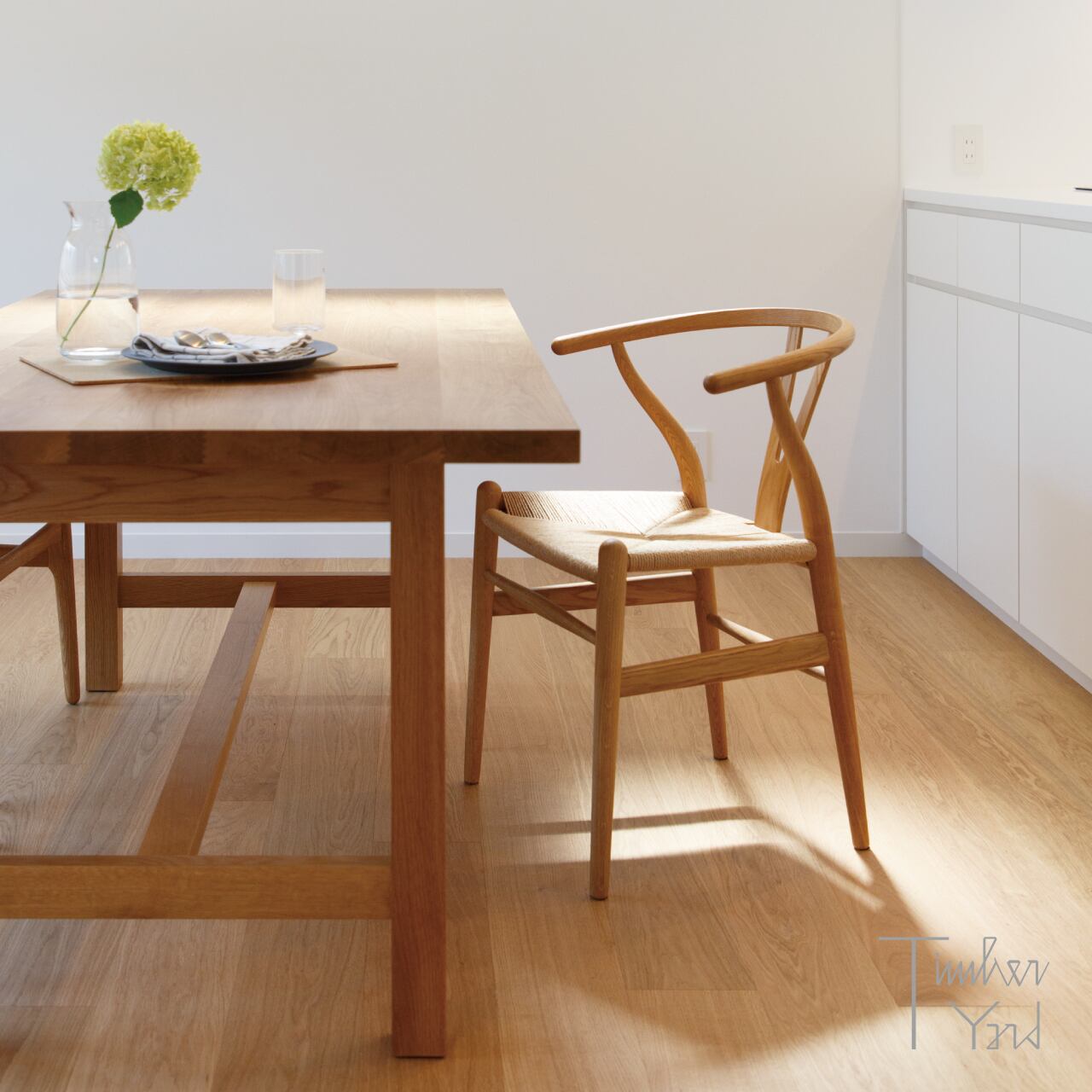 CH24（Yチェア）/ オーク材 オイル仕上げ / SH43cm / CARL HANSEN & SON（カール・ハンセン＆サン） / ハンス J. ウェグナー / ワイチェア / ナチュラルペーパーコード / oak oil / 正規販売店 [4]