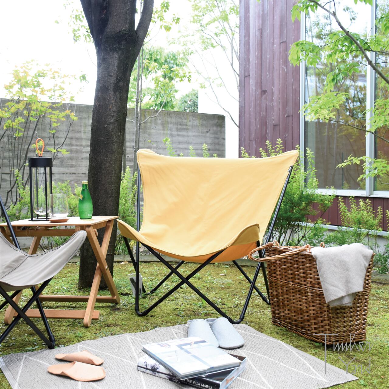 バタフライチェア POP UP XL / LFM2777 / Curry_イエロー_ 7234 / Lafuma MOBILIER(ラフマモビリエ) / アウトドア / 折り畳み式 / 正規販売店 [3]