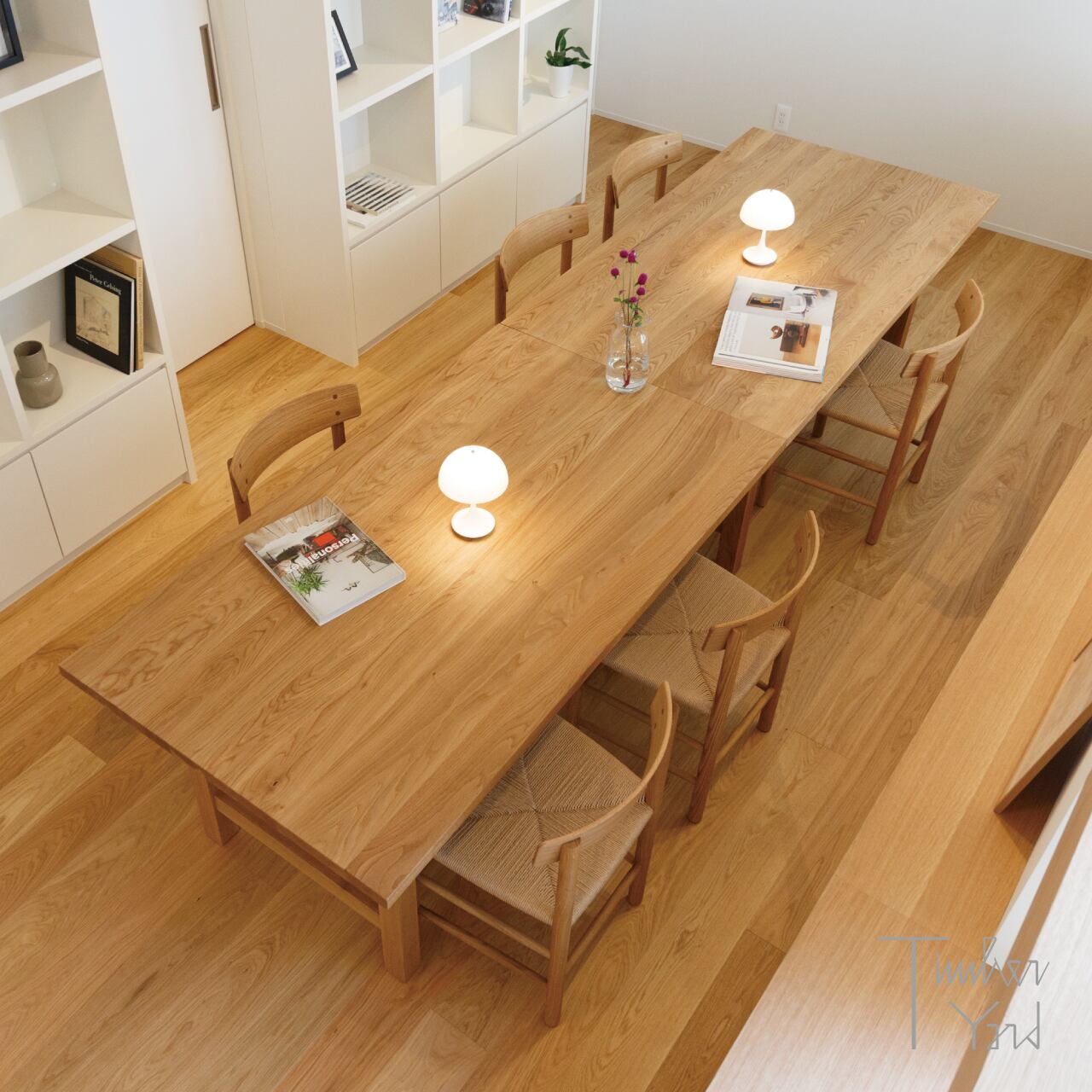 J39 Mogensen Chair｜Oak Oil / natural paper cord [5]