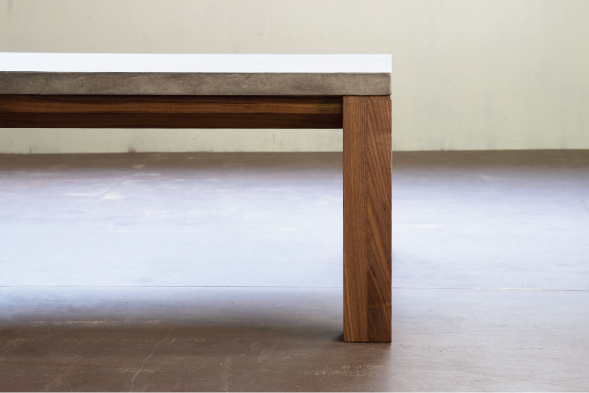 FolivorA | NOMBE kotatsu table(mortar) ノンベ コタツテーブル(モルタル)