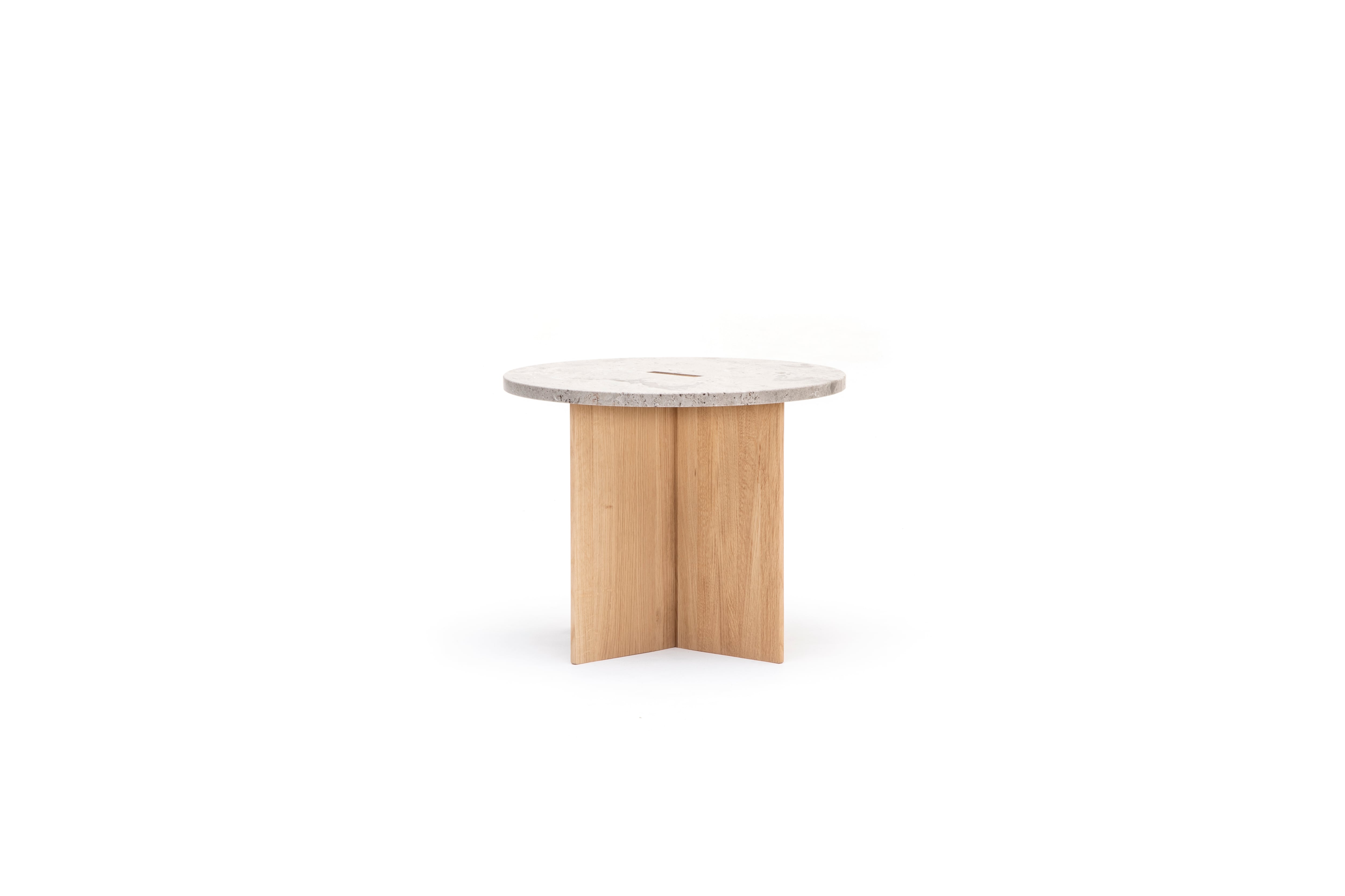 N-ST01｜marble top / small / pure oak [2]