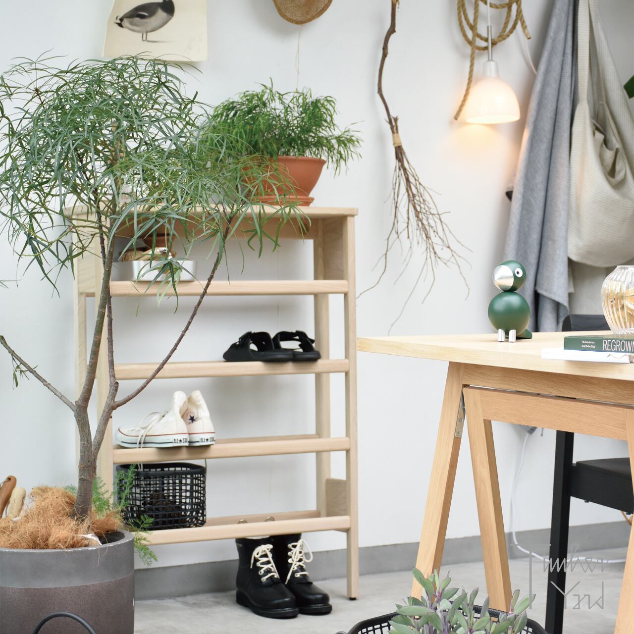 エーライン シューラック / オーク / W72cm / 12足用 / A Line Shoe Rack / Form & Refine（フォーム＆リファイン）/ 北欧家具 / 靴棚 / 正規販売店 [2]