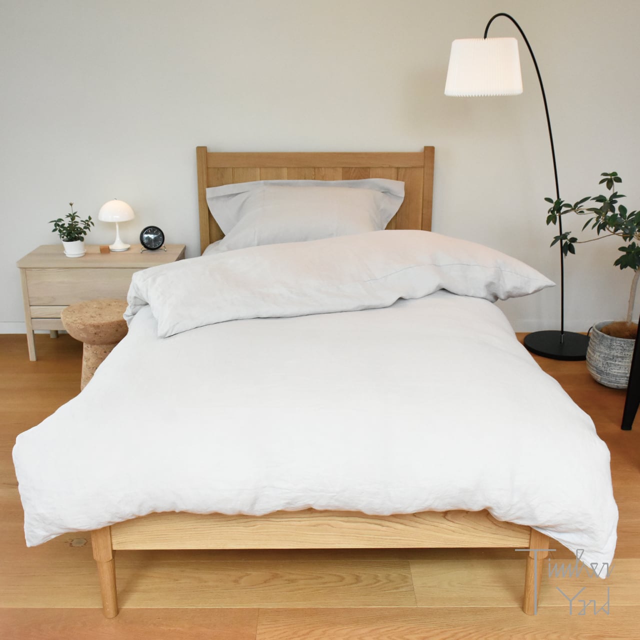 Duvet Cover｜santiago［light grey］ [2]