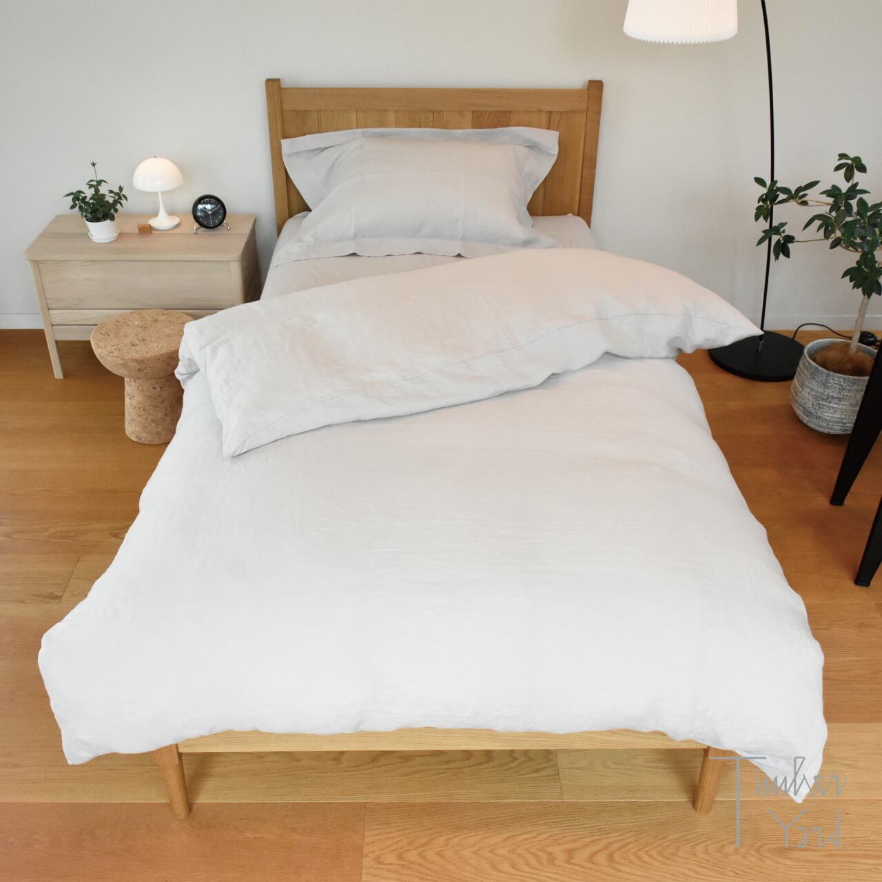 Duvet Cover｜santiago［light grey］ [3]