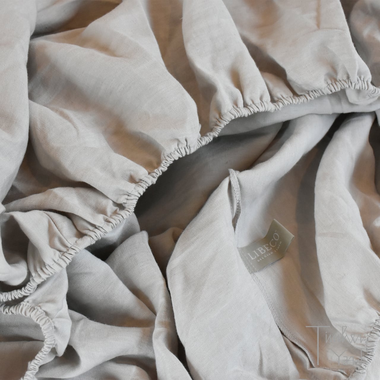 Fitted Sheet ｜santiago［light grey］ [2]