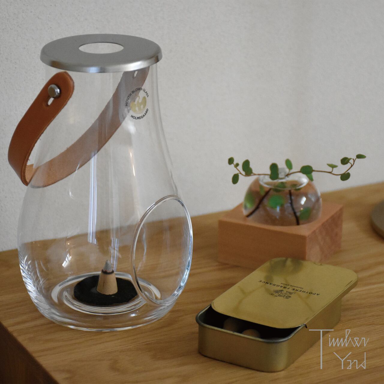 Lantern / ランタン / クリア / H16cm / DESIGN WITH LIGHT /  HOLME GAARD（ホルムガード）/ キャンドルホルダー [5]