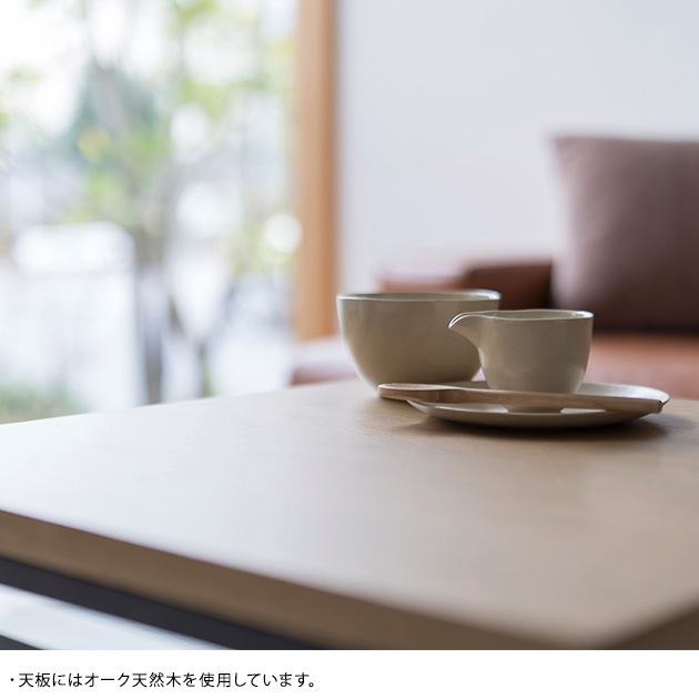 ADRS アドレス Karla center table Msize  ナチュラル [3]