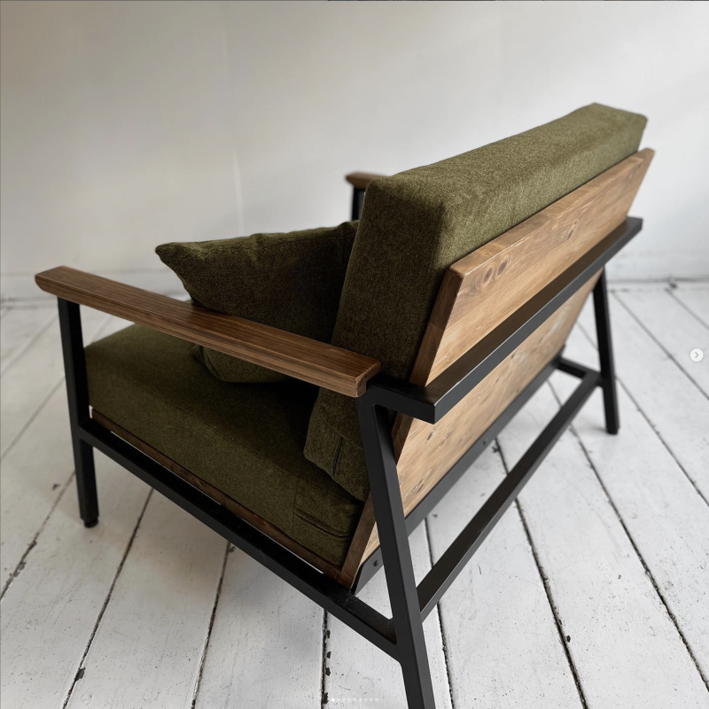 BLUE NOTE WOOD ARM-SF-004 /1.5-SEATER [2]