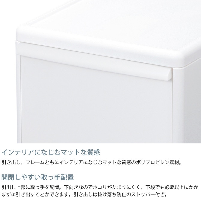 like-it ライクイット 組み合わせて使える収納ケース ミディM 単品 [2]