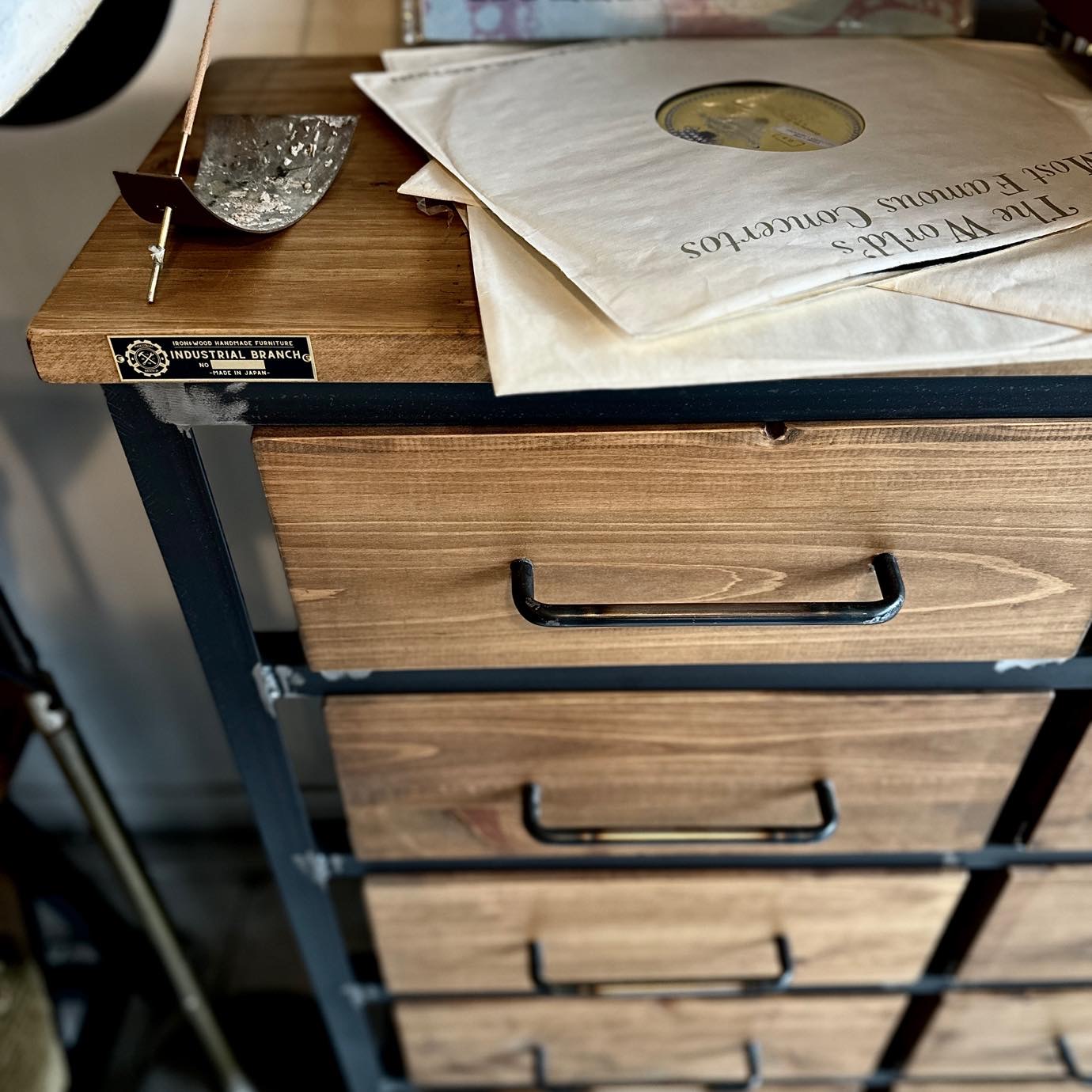 WWI-MODEL IRON WOOD CHEST-SH-042 [3]