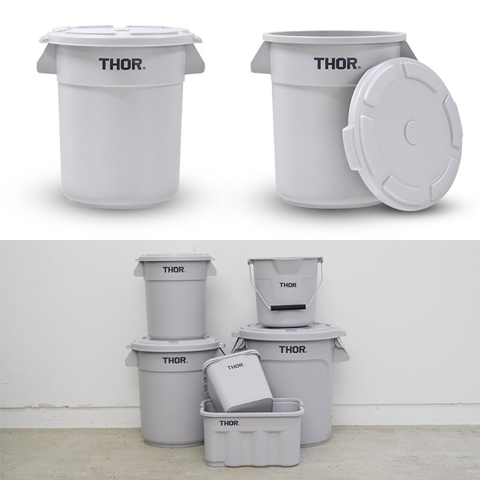 THOR ソー ROUND CONTAINER DC 12L 【蓋別売】 [5]