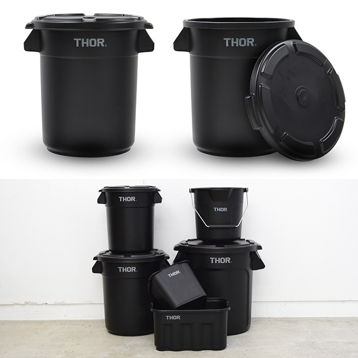 THOR ソー ROUND CONTAINER DC 23L 【蓋別売】 [5]