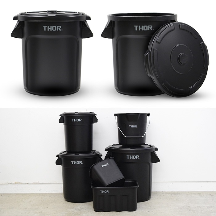 THOR ソー ROUND CONTAINER DC 38L 【蓋別売】 [5]