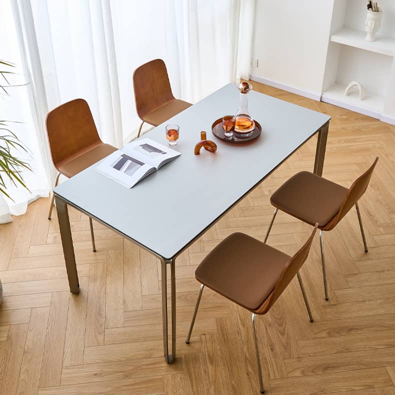 ダイニングテーブル セラミック製 テーブル ステンレス脚  おしゃれ fld-2748 [5]