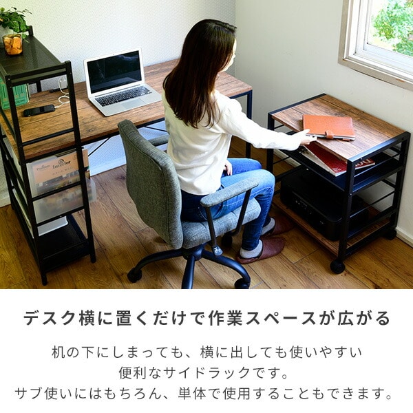 【10％オフクーポン対象】サイドテーブル 大型 キャスター付き 幅53 高さ63 NNGS-3R 山善 YAMAZEN
										
											【会員登録でクーポンGET】 [3]