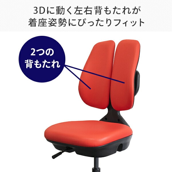 【10％オフクーポン対象】オフィスチェア 日本製 デスクチェア 肘無し ST-7000W デュオレスト DUOREST [3]