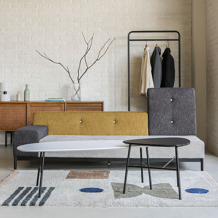 テット 2.5人掛けソファ 右肘 カラフル [2]