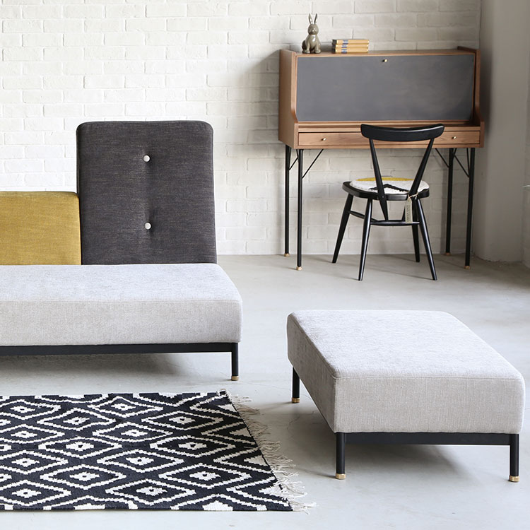 テット 2.5人掛けソファ 右肘 カラフル [5]