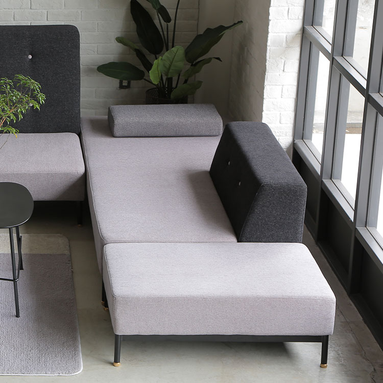 トット 2.5人掛けソファ 右背 モノトーン（IC生地） [3]