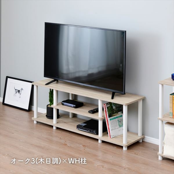 【10％オフクーポン対象】テレビ台 43インチ 幅111.5 奥行30 高さ41.5cm YWTVE-1130 山善 YAMAZEN [5]