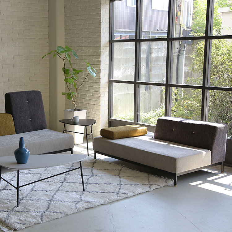 トット 2.5人掛けソファ 右背 カラフル [3]