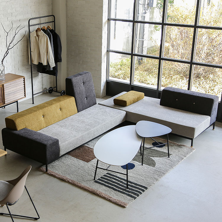 テット 2.5人掛けソファ 左肘 カラフル [4]