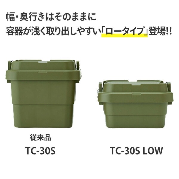 【10％オフクーポン対象】トランクカーゴ TC-30S LOW 18L 日本製 GHON152/GHON153/GHON154 リス RISU [3]