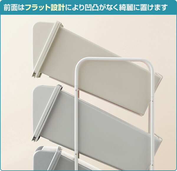 【10％オフクーポン対象】ゴミ箱 分別 縦型 21L×3段 キャスター付きコンテナスタイル5 CS5-60 リス RISU
										
											【会員登録でクーポンGET】 [4]