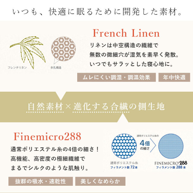 羽毛布団 合掛け WDD85％ DP300 シングル S ナチュレリエル [4]