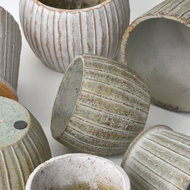 おしゃれ 植木鉢 アンティーク ポット M リーニュ [4]