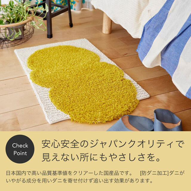 日本製 玄関マット 45×70 防ダニ カボチャクモ [4]