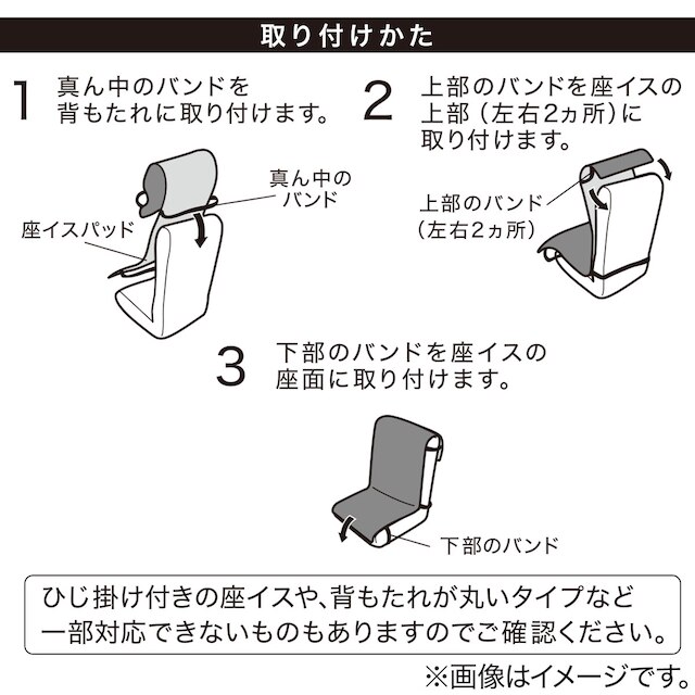 座椅子パッド(Nクール2401GI) [5]