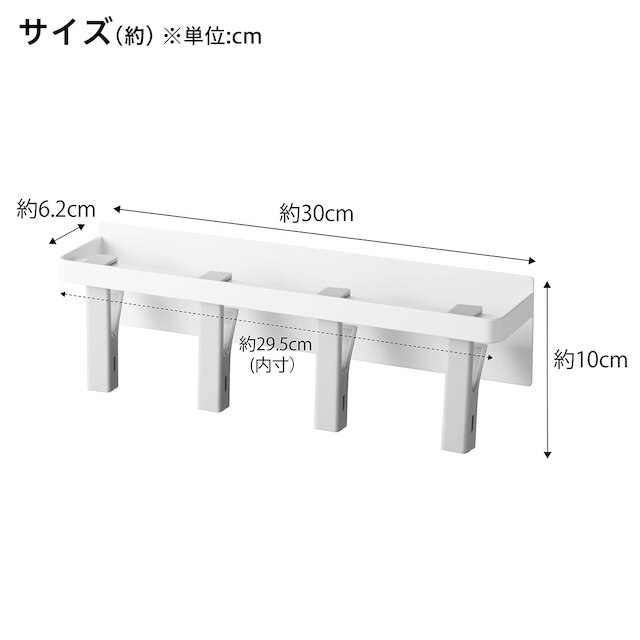 マグネット回転式クリップ 4連 [3]