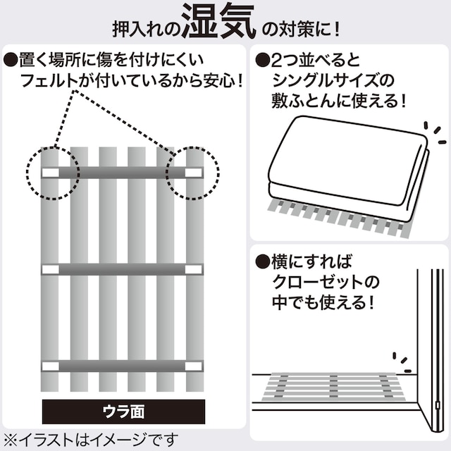 桐すのこ(RMO-01 50×75cm 2枚組) [3]