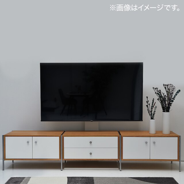 ローボード ASM001LB240 WH(Living in Comfort) [4]