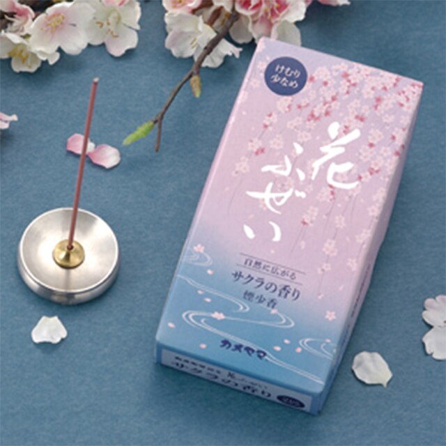 お線香 花ふぜい 桜 煙少香 100g [3]