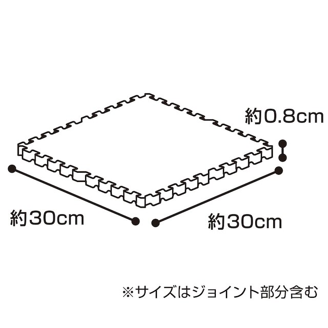 コルクマット 9枚入り ふち付き(CM01) [5]