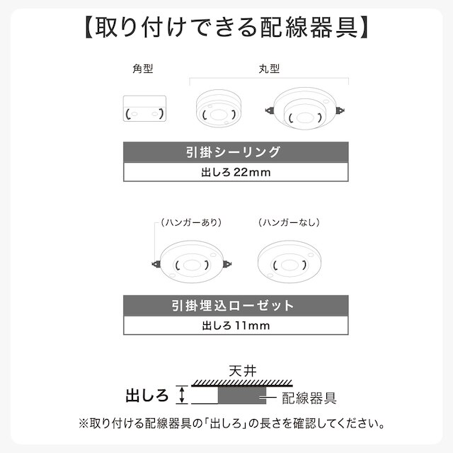 4灯 LEDシーリングライト(YP-S4 ブラック) [5]