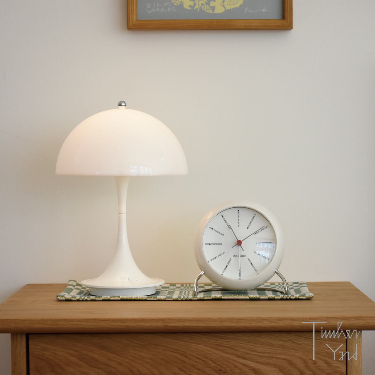 Table Clock｜Bankers［white］ [3]